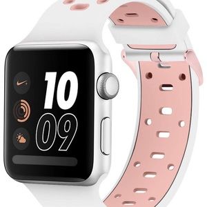 Apple Watch Band 38mm/40mm, Silicone Sport Strap